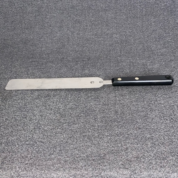 Cake Icing Spreader EKCO Forge Stainless Steel Vtg Decorating Kife Tool USA 12" - Picture 3 of 12